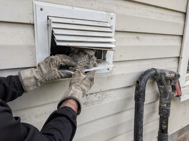 Dryer Exhaust Vent Cleaning in Carver