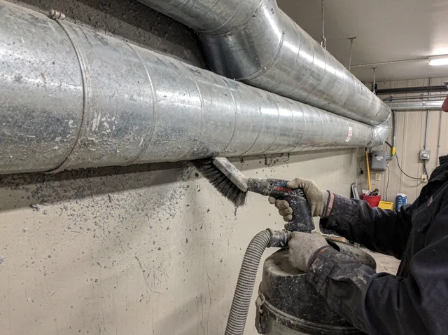 Industrial Dryer Vent Cleaning in Carver