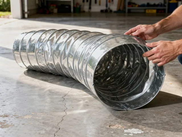 Carver Dryer Vent Cleaning specialist using advanced equipment for thorough duct cleaning in Carver