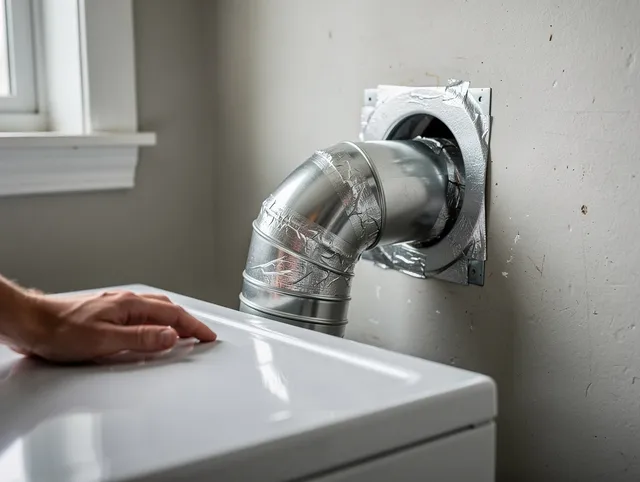 Carver Dryer Vent Cleaning expert performing professional dryer vent repair and installation in Carver